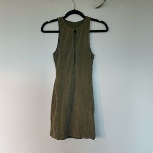 NWT Motel Rocks body on dress in olive